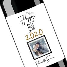 Livraison rapide et économies garanties ! Cadeau Bonne Annee 2020 Bouteille Personnalisee Happy New Year