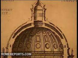La cúpula de san pedro del vaticano, diseñada por miguel ángel. Exponen Los Planos De Proyectos Inacabados De Miguel Angel Youtube