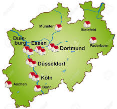 Dalgunes de les ciudaes más importantes de renania son aquisgrán, bonn, colonia, dortmund, duisburgu, düsseldorf, essen, coblenza, krefeld, ludwigshafen, maguncia, mönchengladbach, wiesbaden y wuppertal. Mapa De Renania Del Norte Westfalia Como Una Infografia En Verde Ilustraciones Vectoriales Clip Art Vectorizado Libre De Derechos Image 25138082
