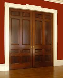 An example of a large entry door that we built would be; South Shore Millwork Custom Interior Doors With Book Matched Mahogany Veneer South Shore Millwork