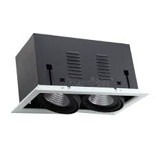 Recessed lighting fixtures retrofit android developer tutorial. China Manufacture Recessed Lighting 2x20w Cob Double Grille Led Downlight Fitting Buy Double Grille Led Downlight Fitting 30w Led Grille Light Bridgelux Led Grille Light Product On Alibaba Com