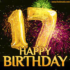 Happy 17th Birthday Animated Gifs Download On Funimada Com