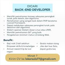 We did not find results for: Lowongan Kerja Artis Online Di Solo Info Loker Solo