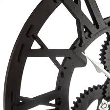 Il en assure la fonction principale qui est de « donner l'heure ». Horloge Murale Vintage Mecanisme 45cm Noir