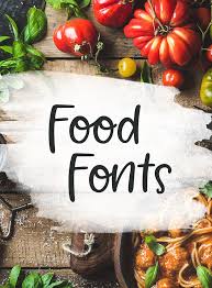 If you've ever paid even a little attention to the appearance of typed letters, you're noticing various fonts. 30 Food Fonts That Are Good Enough To Eat Creative Market Blog