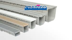 Canalina a fessura in calcestruzzo. Canali Grigliati First Corporation