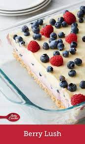 Berry Lush Recipe Desserts Dessert Recipes Summer Desserts