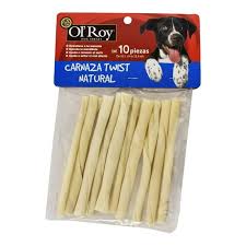 Carnaza para Perro Ol'Roy Twist Natural 10 Piezas || Bodega Aurrera  Despensa a tu Casa