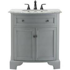 Maybe you would like to learn more about one of these? Home Decorators Collection Hamilton 31 In W X 22 In D Bath Vanity In Grey With Granite Vanity Top In Grey With White Sink 10806 Cs31h Gr The Home Depot Small Bathroom Vanities