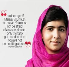 The world could use more people like malala yousafzai—especially now. The Most Profound Quotes Of Malala Yousafzai And Kailash Satyarthi