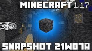 02:18 mining & grimstone generation 03:57 cave generation changes 05:36 ore texture change 06:55 new ore generation 10:03 other changes 11. Grimstone Is Here Minecraft 1 17 Snapshot 21w07a Youtube