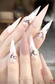 Best Short Creativey Nail Art Best Acrylic Nails Quick Nail Transparent Nails