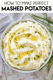 Perfect Mashed Potatoes The Salty Marshmallow Recipe Perfect Mashed Potatoes Homemade Mashed Potatoes Best Mashed Potatoes