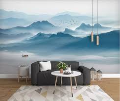 Free for commercial use no attribution required high quality images. Chinese Style Mountain Landscape Mural Apartment Renovation Wall Paper Canvas Wallpaper Art Wall Paint Home Contact Paper Custom Wallpapers Aliexpress