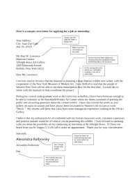 Writing a cover letter is essential when applying for jobs. Cover Letter For Museum Internship Boyar