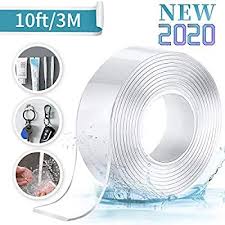 Jeteven Cinta Adhesiva Lavable Reutilizable Nano Tape Cinta Doble Cara Extra Fuerte Cinta De Doble Cara Multifun En 2020 Cinta Adhesiva Cinta De Doble Cara Adhesivo