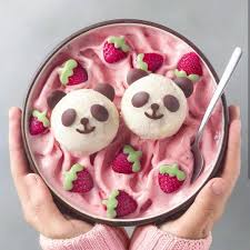 Panda Smoothie Bowl Dessert Smoothie Food Smoothie Bowl Recipe