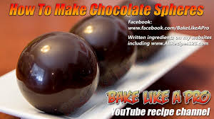 How To Make Chocolate Spheres Recipe By Bakelikeapro How To Make Chocolate Hot Chocolate Recipes Chocolate Balls Recipe