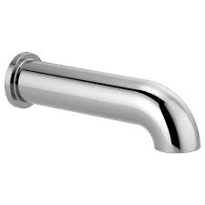 Buy online bathtub faucets and spout. Essential Shower Series Linear Round Non Diverter Tub Spout