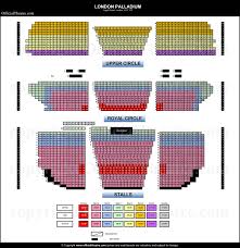 London Palladium Seat Map And Prices For Goldilocks And The