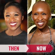 Miss Cynthia Erivo then and now! ✨