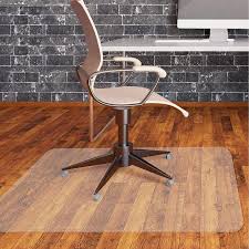 Shop for hard floor chair mats in office chair mats. Amazon Com Office Chair Mat For Hardwood Floor By Somolux Computer Desk Swivel Chair Pvc Plastic Mat Clear Oversized And Rolling Delivery Protect Hard Flooring In Home And Office 48 X 36