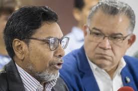 Opposition Candidate Enrique Marquez C Attends Editorial Stock Photo