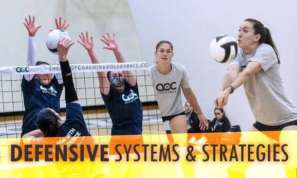 Volleyball defense systems and strategies - The Art of Coaching Volleyball