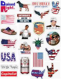 Usa Sticker Pack Sticker By Lauren53103 Republican Stickers Case Stickers Trump Stickers
