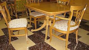 Weaver ii 7 piece dining set with alexa black chairs $1,025 (3) weaver ii 6 piece dining set with alexa white chairs $1,250. Rway Mid Century Modern 7 Piece Dining Room Set Ebay