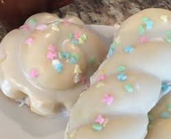 In a large bowl, combine the flour, baking powder, baking soda and salt. Family Recipe Italian Braided Lemon Cookies Italian Sons And Daughters Of America