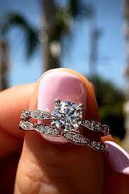 Wedding Ring Sets That Make The Perfect Pair See More Http Www Weddingforward Com Wedding Wedding Ring Sets Round Classic Wedding Rings Wedding Ring Sets