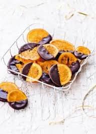 Oranges Confites Au Chocolat Recette Orange Recette Recettes De Cuisine