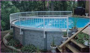 Above Ground Pool Landscaping Ideas Deshouse