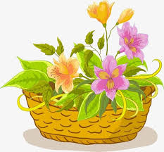 Maybe you would like to learn more about one of these? Cartoon Basket Of Flowers Flower Basket Cartoon Clip Art Plants In Baskets