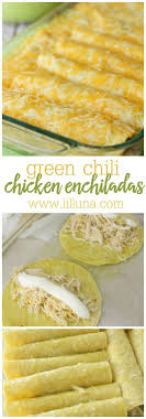 Best Green Chile Chicken Enchiladas Video Lil Luna Recipe Mexican Food Recipes Recipes Food