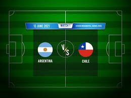 Chile currently holds the spot on two points from argentina's leaders. Premium Vector Copa America Football Match Chile Vs Paraguay