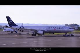 China Airlines Skyteam Taoyuan Int L Airport Taiwan China Airlines Commercial Aircraft Aircraft