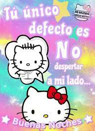 Pin By Marisela Orozco On Buenas Noches Amor Mio Hello Kitty Character Fictional Characters