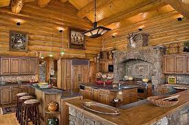 Fayette Ranch Log Cabin Log Cabin Kitchens Log Home Kitchens Cabin Kitchens