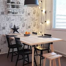 Ypperlig table is a modern version of the traditional scandinavian plank table. 2 041 Likes 7 Comments Ikea Uk Ikeauk On Instagram We Love Tammen Oksalla S Scandi Kitchen Diner Wi Ikea Dining Ikea Dining Table Kitchen Tables Ikea