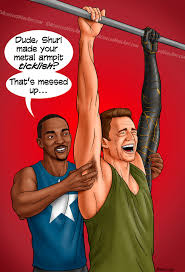 fanfics and fluff — Who knew metal arms could be so ticklish? 😂 This...