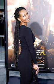 Keri Hilson Riddick Red Carpet Tresse