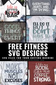 Free Fitness Svg Designs My Designs In The Chaos