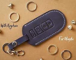 Handmade Genuine Leather Backpack Etsy In 2020 Car Keychain Car Key Holder Car Key Ring