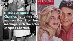 Anne charrier, nicolas grandhomme and alika del sol attend pretes a tout photocall during the 19th festival of tv fiction at la rochelle on. Brigitte Bardot And Her Son Nicolas Www Bardotbrigitte Com Youtube