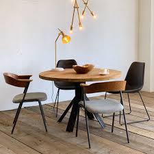 丸テーブルにも合うチェア 丸いダイニングテーブル インテリア 家具 ダイニングテーブル おしゃれ 丸