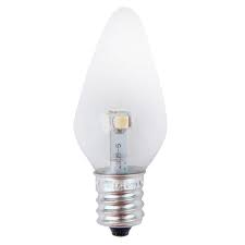 Meridian 7w Equivalent Pure Green Clear C7 Non Dimmable Led Replacement Light Bulb 2 Pack Led Candelabra Bulbs Light Bulb Candelabra Bulbs