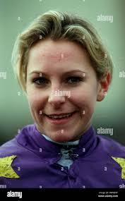 EMMA RAMSDEN JOCKEY 08 January 1998 Stock Photo
