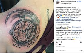 Colorful full side horse tattoo. 20 Amazing Running Tattoos Active